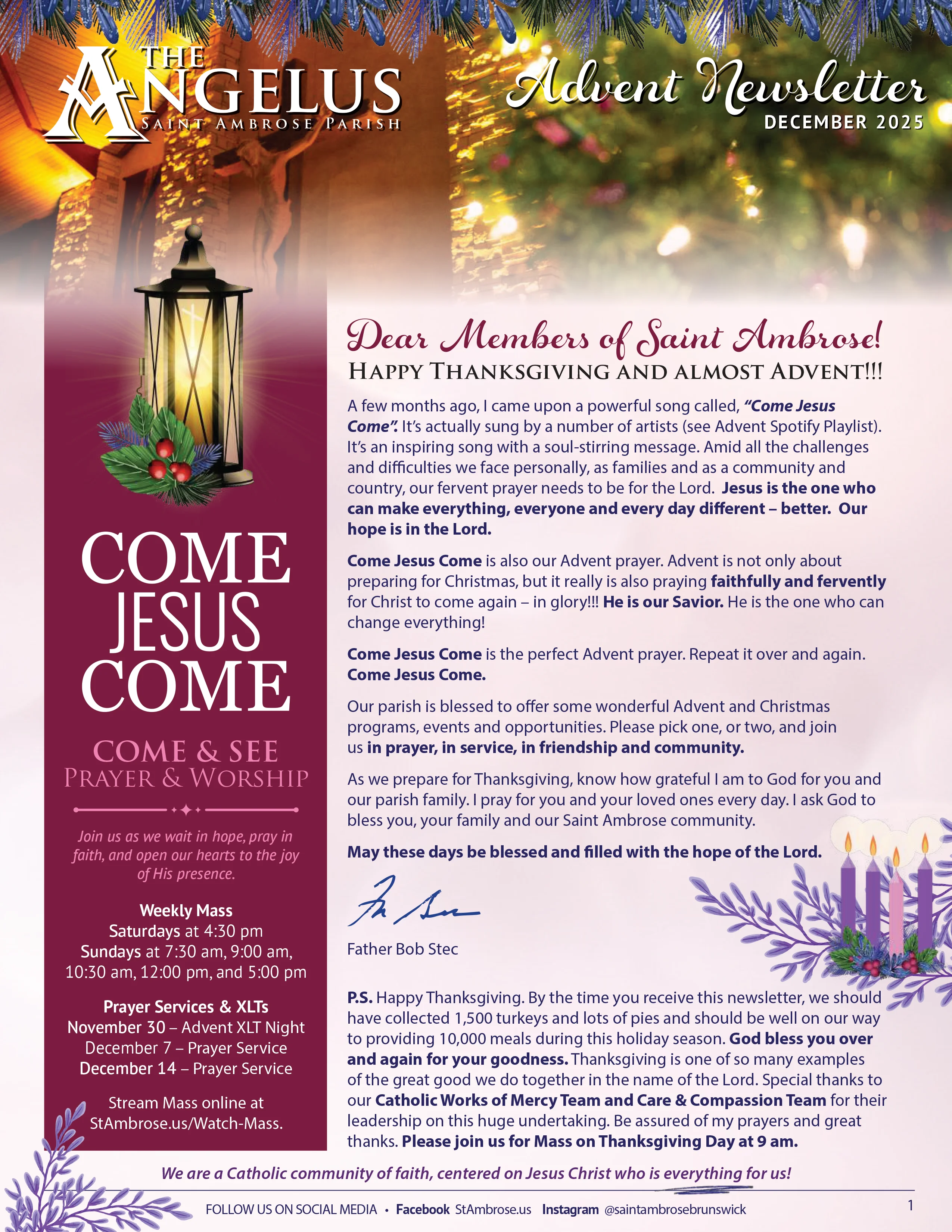 Weekly Bulletin Preview