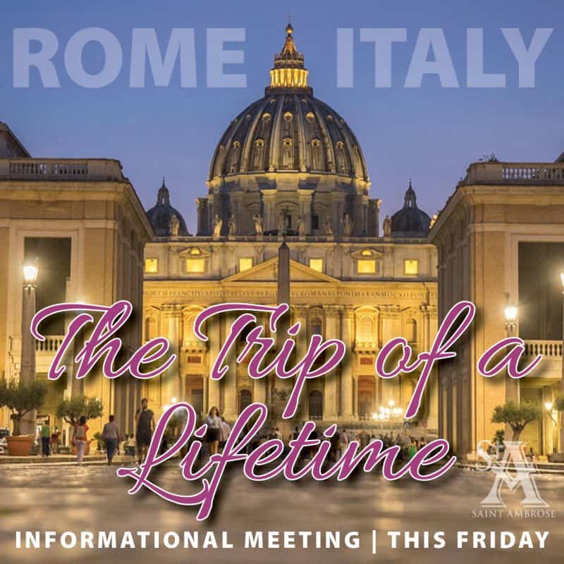 Parish Pilgrimage Social